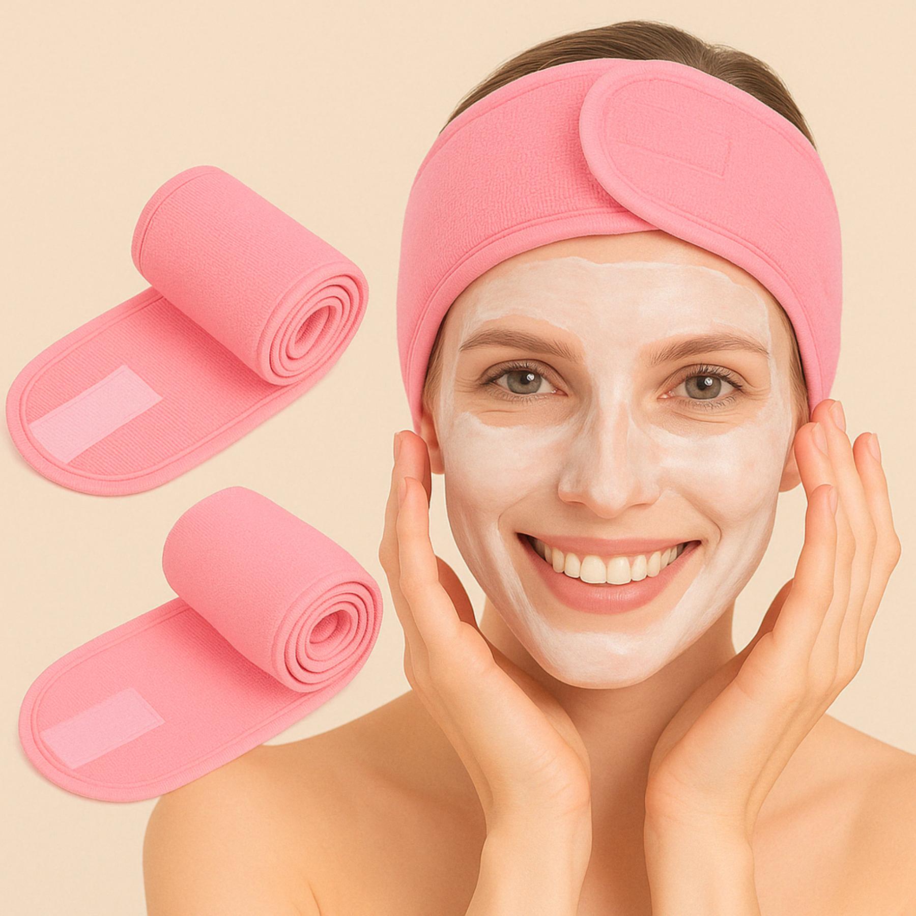 Bandeau Cosmétiques Réglable – Confort et Élégance pour votre Routine Beauté